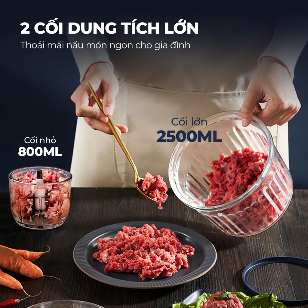 Máy xay thịt đa năng Gume Korea chính hãng GUME GM-2254 - Bảo hành 12 tháng