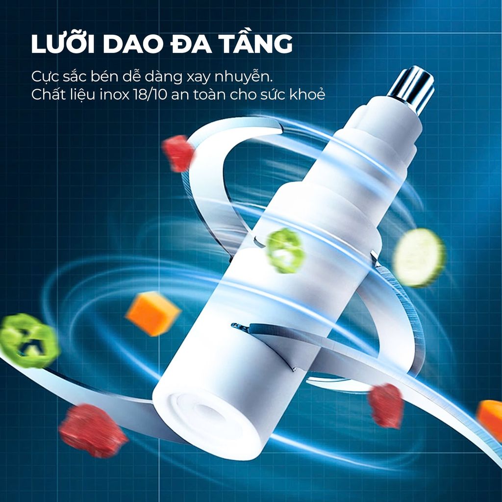 Máy xay thịt đa năng Hàn Quốc chính hãng GUME GM-2254 - Bảo hành 12 tháng