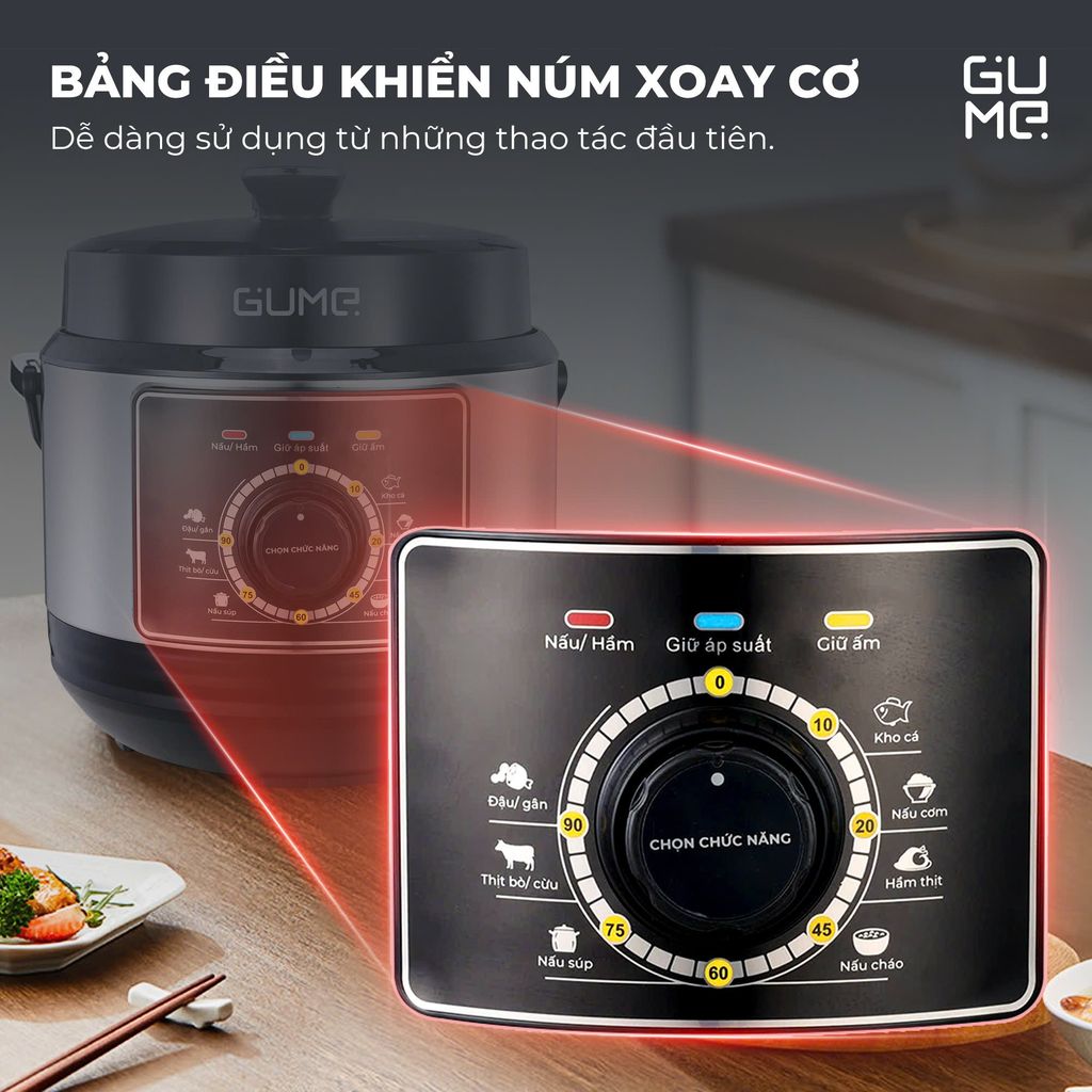 Nồi Áp Suất Điện Đa Năng Hàn Quốc Chính Hãng Giá Tốt - Bảo Hành 12 Tháng