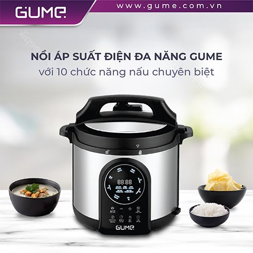 Nồi Áp Suất Điện Đa Năng GUME Hàn Quốc - Bảo hành 24 Tháng