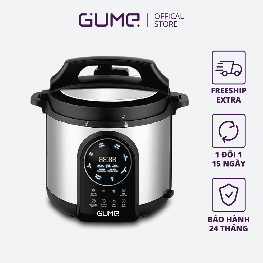 Nồi Áp Suất Điện Đa Năng GUME Hàn Quốc - Bảo hành 24 Tháng