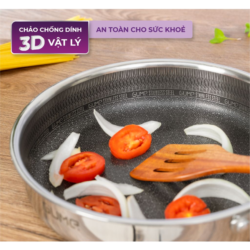 Chảo Chống Dính Cao Cấp GUME Hàn Quốc - Bảo Hành 12 Tháng