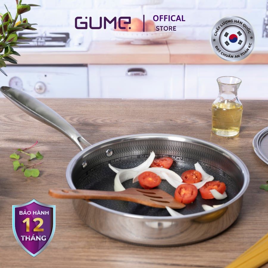 Chảo Chống Dính Cao Cấp GUME Hàn Quốc - Bảo Hành 12 Tháng