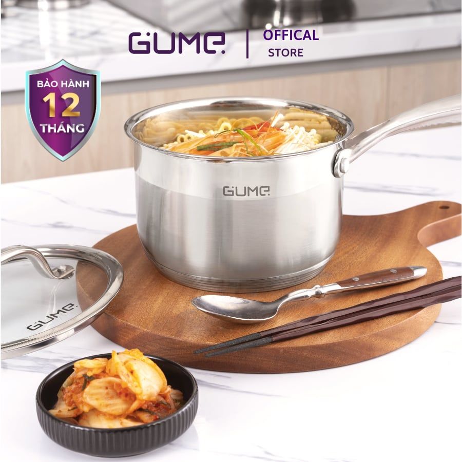 Quánh Inox cao cấp Gume Hàn Quốc - Bảo hành 1 năm