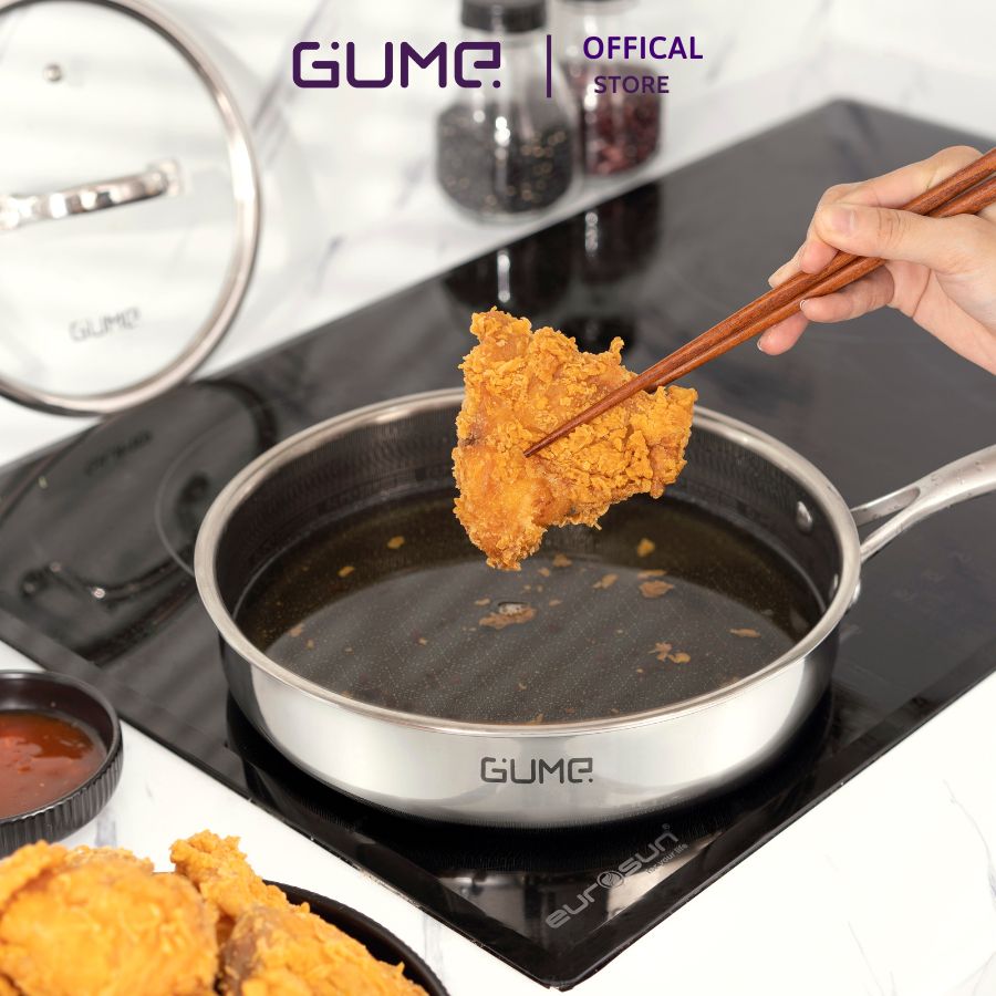 Chảo Chống Dính Cao Cấp GUME Hàn Quốc - Bảo Hành 12 Tháng