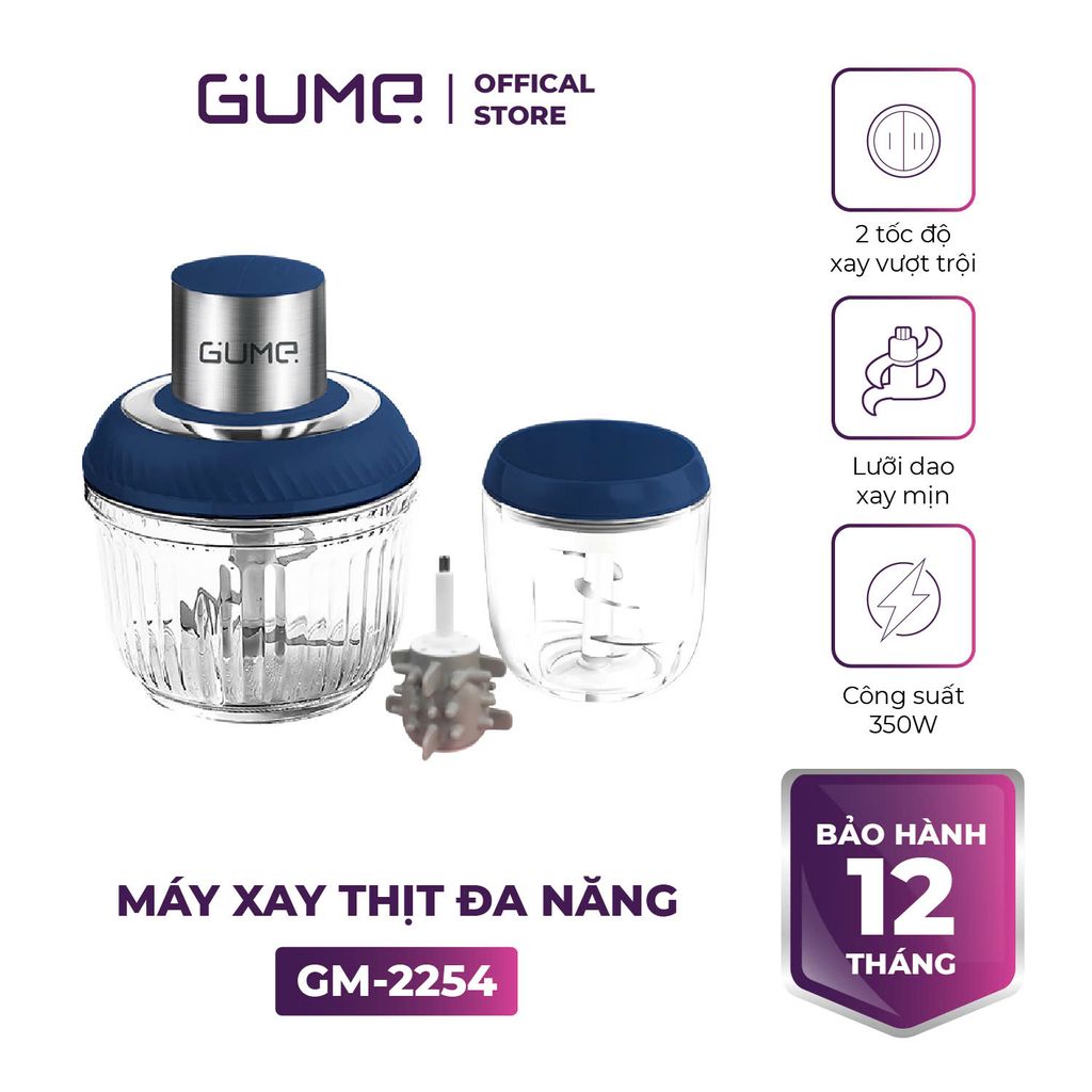 Máy xay thịt đa năng Gume Korea chính hãng GUME GM-2254 - Bảo hành 12 tháng