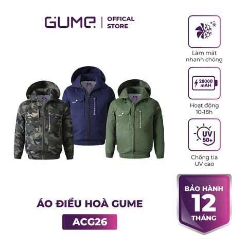  Áo điều hòa GUME ACG-26 thương hiệu Hàn Quốc Chống Tia UV - Bảo Hành 1 Đổi 1 