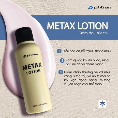 Dưỡng thể giảm đau Nhật Bản Metax Lotion - 120ml