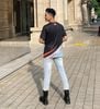  Áo thun tập luyện thể thao VLOOP nhanh khô thấm hút tốt màu đen - NEW WAVE 