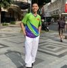  Áo thun tập luyện thể thao VLOOP nhanh khô thấm hút tốt màu xanh lá - NEW WAVE 