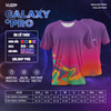  Áo Thể Thao Cổ tròn VLOOP màu tím - BST GALAXY*PRO 2024 