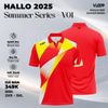 ÁO THỂ THAO VLOOP CỔ POLO MÀU XANH ĐỎ - BST HALLO 2025 - SUMMER SERIES 