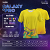  Áo Thể Thao Cổ tròn VLOOP màu vàng - BST GALAXY*PRO 2024 