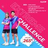  Áo thể thao KLOOP co giãn thoải mái họa tiết Thunder phiên bản cổ tim tím - BST EXTREME CHALLENGE 