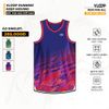  Áo Singlet Chạy Bộ VLOOP Màu Tím - BST KEEP MOVING 