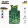  Áo Singlet Chạy Bộ VLOOP Màu Xanh Lá - BST KEEP MOVING 