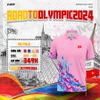  Áo Thể Thao Cổ Polo VLOOP Màu Hồng - BST ROAD TO OLYMPIC 2024 