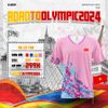  Áo Thể Thao Cổ Tim VLOOP màu hồng - BST ROAD TO OLYMPIC 2024 