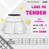  Váy Pickleball VLOOP màu trắng - BST LOVE ME TENDER 