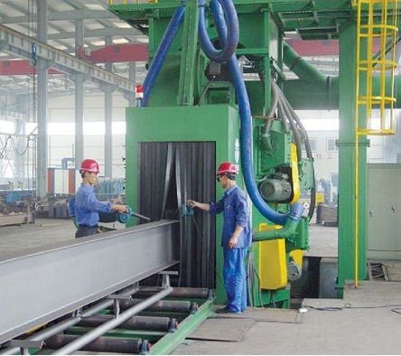 Máy Phun Bi Tự Động 