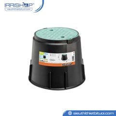 Hộp van điện từ Claber hình trụ tròn (chứa 1 van 1″) mã 90500