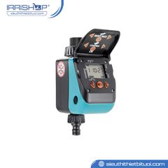 Bộ hẹn giờ tưới cây tự động Claber Aquauno Video 2 Plus – Có CỔNG kết nối cảm biến mưa mã 8412