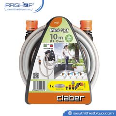 Bộ cuộn vòi tưới cây ban công 10m Claber Mini-set Balcony 9031