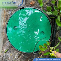 Hộp van điện từ Claber hình trụ tròn (chứa 1 van 1″) mã 90500