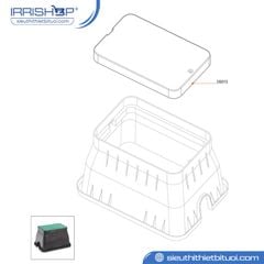 Hộp bảo vệ van điện từ Claber hình chữ nhật (chứa 4 van 1″) mã 90515