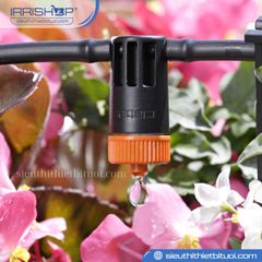 Đầu tưới nhỏ giọt liền trục điều chỉnh điều chỉnh lưu lượng 0-10 l/h mã Claber 91218