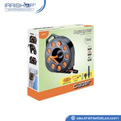 Cuộn dây tưới xách tay 15 mét Claber Aquapass mã 8974