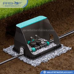 Hộp bảo vệ van điện từ Claber hình chữ nhật (chứa 4 van 1″) mã 90515