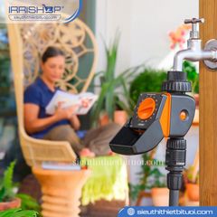 Bộ hẹn giờ tưới cây tự động 15 kênh vặn Claber Aquauno Logica 8422