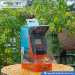 Bộ hẹn giờ tưới cây tự động 6 lần tưới Claber Aquauno Video 6 Plus mã 8413 – Có CỔNG kết nối cảm biến mưa