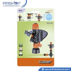 Béc tưới cây phun mưa Claber tự xoay 0 – 360° ren trong 27mm 8705