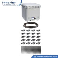 Bộ bình tưới nước hẹn giờ tự động và phụ kiện tưới cây nhỏ giọt Claber Oasis Evolution mã 8054