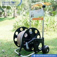 Cuộn vòi tưới cây dạng xe đẩy Claber Aqua Carry Pronto 20m mã 8992
