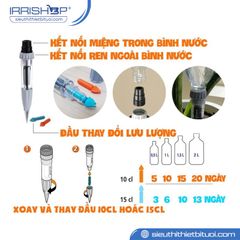 Đầu tưới nhỏ giọt chậu cây Claber Idris Spike 8052