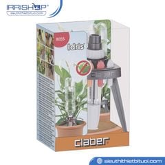 Đầu tưới cây nhỏ giọt chậu cây Idris + chân đế/Idris Claber 8055