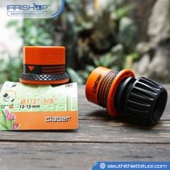 Khớp nối nhanh ống nước mềm 1/2″ (12mm) - 5/8″ (15 mm) Claber mã 8542