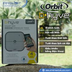 Bộ điều khiển tưới thông minh 4 kênh Wifi Orbit - Orbit B-hyve 4-Zone Smart Indoor Sprinkler Controller