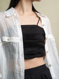  Áo hai dây croptop 