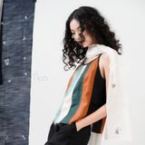  Áo Hai Dây Ghép Vải 