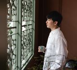  Áo somi nam màu trắng tay dài 