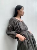  Đầm Babydoll Linen tơ. 