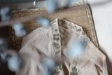  Haori vải xô cara thêu hoa Rin 