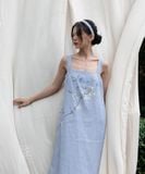  Nia Dress (Đầm Nia thêu cành dây táo gai) 