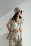  Nón linen chần ly 