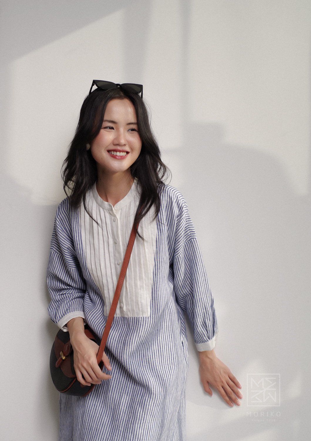  Kate Dress (Đầm cổ trụ xếp ly ngực) 