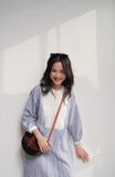  Kate Dress (Đầm cổ trụ xếp ly ngực) 